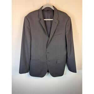 J.Crew Ludlow S120s Loro Piana Wool Chalk Stripe Blazer 44 L‎